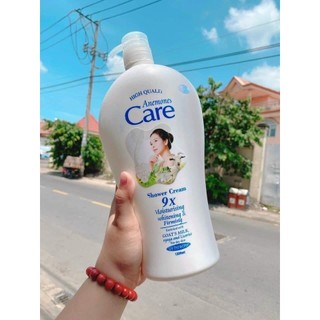 (chuyên sỉ)---Sữa tắm dê white care 9X trắng da 1200ml#...