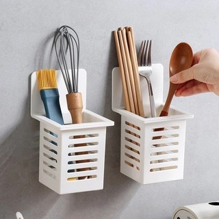 1 / 2 / 3 Giỏ đựng đồ ăn nhà bếp treo tường - Giá đựng đồ tiết kiệm không gian đa chức năng có keo dán​