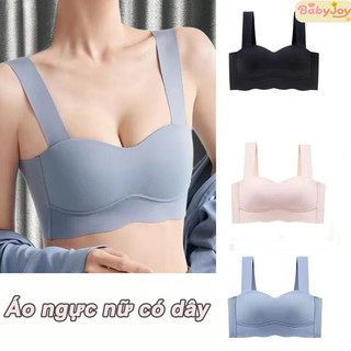 【BabyJoy】Áo ngực nữ có dây,Áo Ngực Nữ Nâng Đỡ 3D Không Gọng,Áo ngực không gọng đúc su mút mỏng,Chống Chảy Xệ