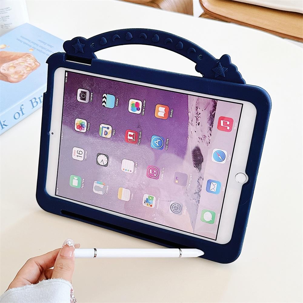Ốp Lưng Tương Thích Cho Redmi Pad 2 2025 11inch Redmi Pad 2 4G Silicone 360° Vỏ máy tính bảng có thể gập lại xoay cầm tay Vỏ dây đeo an toàn cho trẻ em