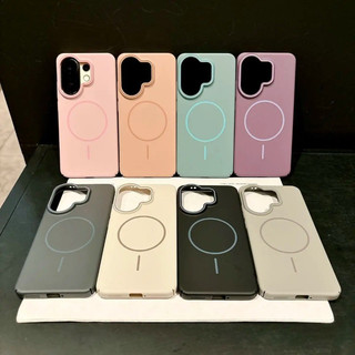 Dành Cho VIVO V60 Ốp Lưng Sạc Không Dây Mờ Bìa Cứng Cho VIVO S30 pro mini X200 FE Hấp Phụ Từ Tính Siêu Mỏng Chống Sốc Cản