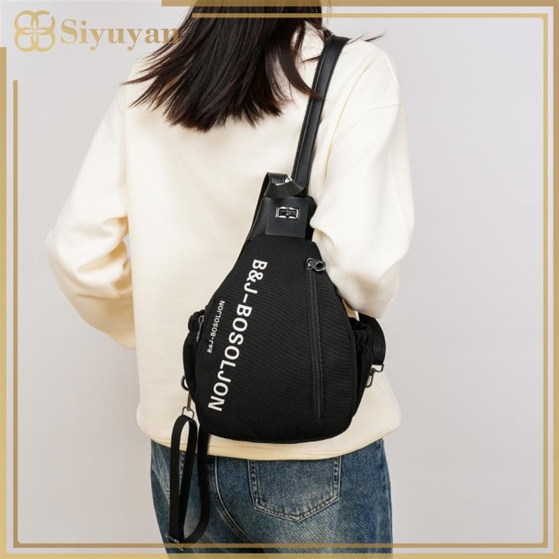 Siyuyan Thường Ngày Nữ Đeo Ngang Ngực Túi Thời Trang Unisex Du Lịch Ba Lô Nhiều Túi Nữ Đeo Vai Nữ Sử Dụng Hàng Ngày Fanny Pack VN
