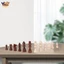 32x Miếng Cờ Vua Bằng Gỗ Trò Chơi Cờ Vua Pawns Brain Teaser, Giáo Dục, Hình Tượng Miếng Gỗ Cờ Tướng Cho Câu Lạc Bộ Trường Học Văn Phòng Ký Túc Xá