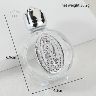 RO > Nước Thánh Trống Chúa Giêsu Chai Tôn Giáo Kitô Giáo Rửa Tội Tiếp Liệu Có Thể Đổ Lại Di Động Bao Bì Mỹ Phẩm Chai Trống Mới