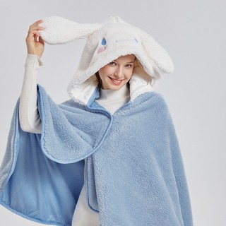 Chăn Quấn Có Mũ Trùm Đầu, kích thước 70x140cm, Phù hợp cho học sinh và dân văn phòng