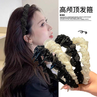 Băng đô ruy băng lược chống trượt cao cấp, phù hợp năm 2025