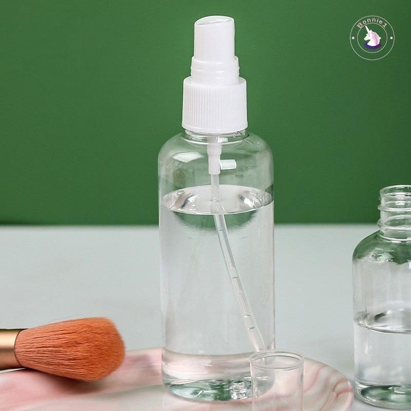 30ml 50ml 100ml Bình xịt cồn có thể đổ lại - Bình tưới sương mịn di động để trang điểm du lịch