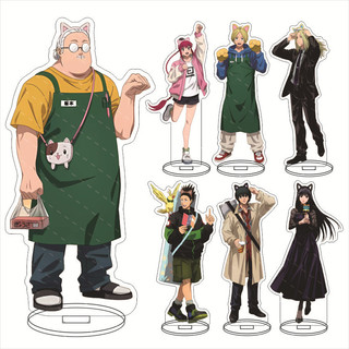 Mô Hình Acrylic Sakamoto Days – Standee Shin Asakura, Trang Trí Bàn, Phụ Kiện Anime, Quà Tặng