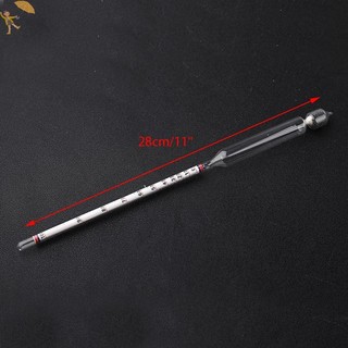 [GOU] Máy đo cồn rượu thủy tinh 0-100 độ Máy đo nồng độ rượu vang Rượu tôi VN