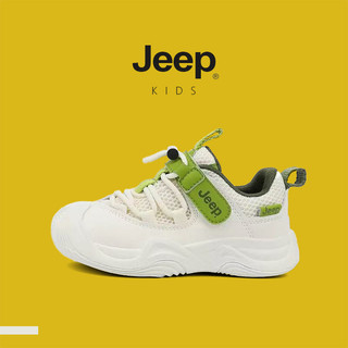 JEEP Giày thể thao trẻ em bốn mùa, nhẹ, đế mềm, lưới thoáng khí
