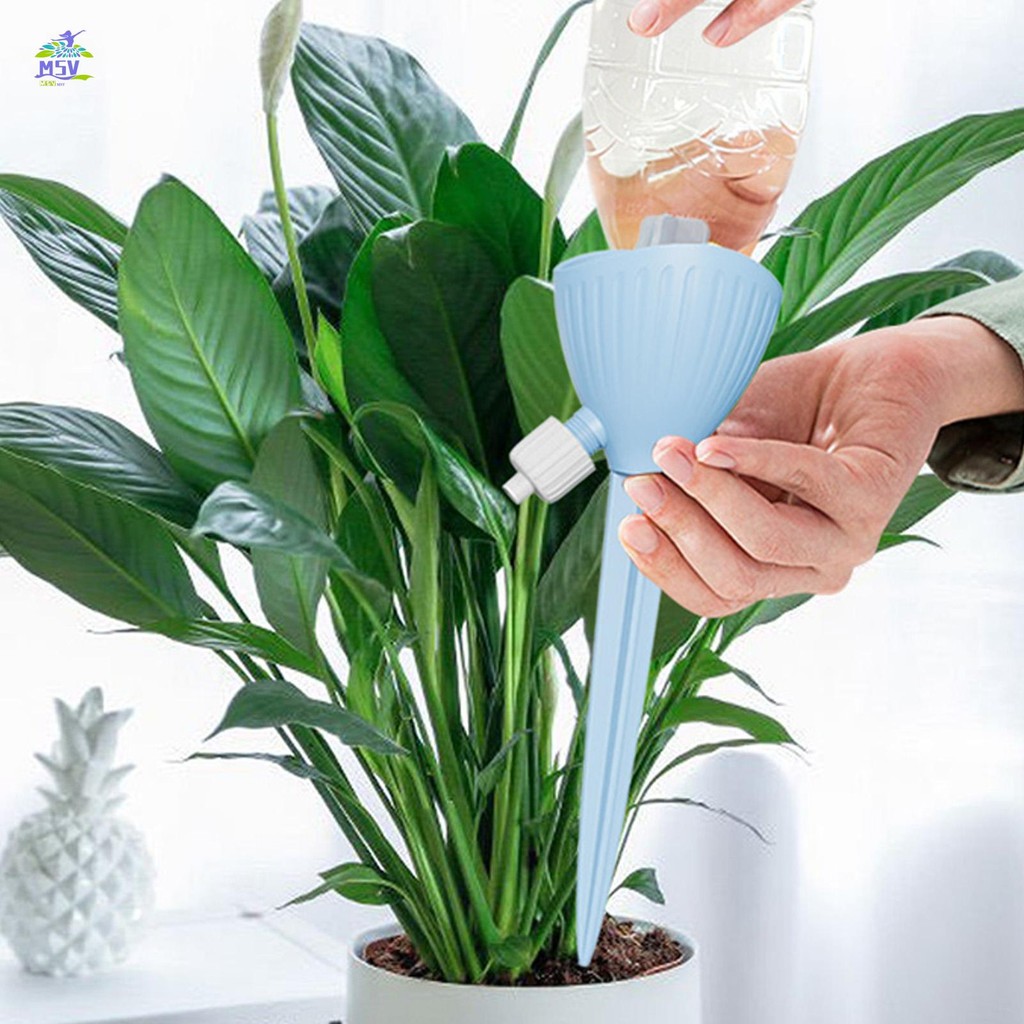 4 Chiếc Lười Tự Động Thực Vật Tưới Nước Van Phát Hành Chậm Có Thể Điều Chỉnh Tốc Độ Nước Và Lưu Lượng Cho Du Khách Bận Rộn Thực Vật Người Yêu