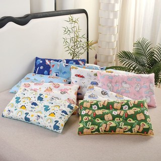 Cotton Nguyên Chất Hoạt Hình Trẻ Em Gối Lõi Mẫu Giáo Bé Học Sinh Thoải Mái Đậu Hà Lan Gối Ngủ Đa Năng Có Thể Giặt UAU7