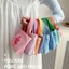 Túi vải ESSENCEH, Túi nhỏ Mini Túi xách nữ, Túi ăn nhẹ cầm tay Túi ăn trưa phong cách Hàn Quốc