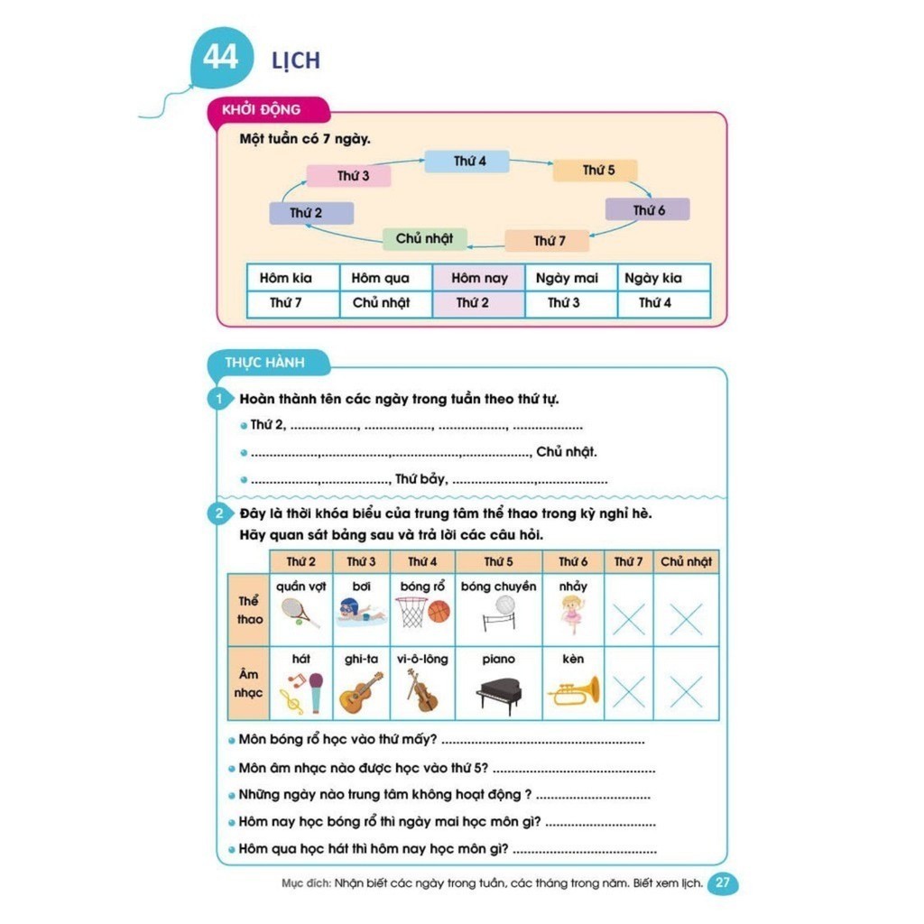 Sách - Sắc Màu Toán Học - Chinh Phục Toán Tư Duy 4-6 Tuổi - Tập 2