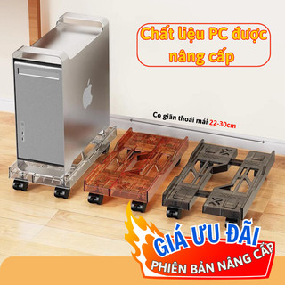 Chân Kê CPU Bunnies House Gắn Bánh Xe, Dễ Dàng Di Chuyển, Mở Rộng Linh Hoạt