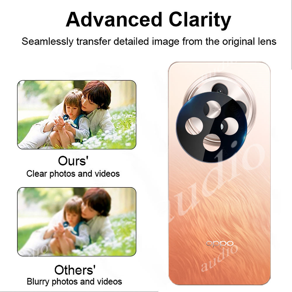 1-3 Chiếc 3D Cong Kính Cường Lực Camera Phim Cho OPPO Reno 12F 12Pro 12 F Pro 5G 4G 2024 Bảo Vệ Màn Hình Ống Kính Cho OPPO Reno12 F Pro Reno12F 5G 4G Kính Cường Lực Full Cover