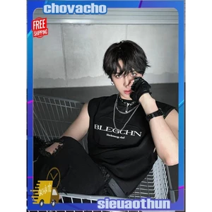 Áo thun Tanktop Cổ tròn BLEGCHN ICVCVNI Unisex