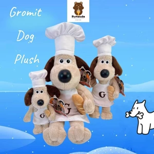 Dễ Thương Wallace & Gromit Dog Chó Sang Trọng Đồ Chơi Đầu Bếp Gromit Chó Sang Trọng Đồ Chơi Ngộ nghĩnh Chó Gromit Hoạt Hình Búp Bê Sang Trọng Mềm Đồ Chơi Cho Bé Đồ Trang Trí Đẹp Quà Tặng Sinh Nhật Trẻ Em Quà Tặng Giáng Sinh