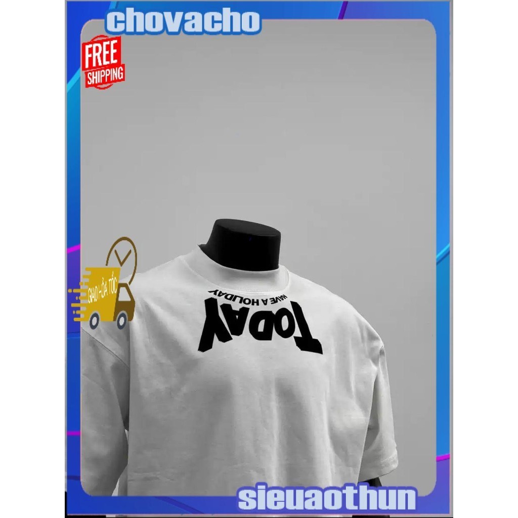 Áo thun Stee Cổ tròn TODAY Localbrand ICVCVNI Unisex