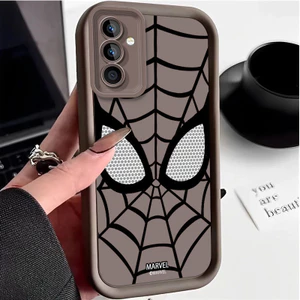 Dành Cho Samsung Galaxy S26 FE M36 A57 A37 A07 A17 A02 A03 A03S A04 A04e A12 A13 A14 A15 A21S 4G 5G Hot Marvel Spider Man Trơn Nhiều Bước TPU Mềm Vỏ Điện Thoại Silicon Mềm Thoáng Mát