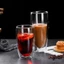 ORDOBOX 150 / 250 / 350 / 450ml Cốc cà phê trong suốt, Cốc thủy tinh hai lớp thủy tinh Borosilicate cao, Cốc nước ép chịu nhiệt