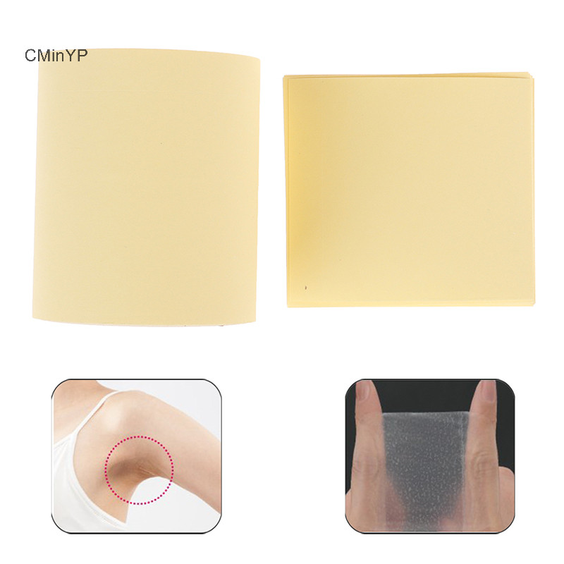 Cminyp 20 tờ / 1 Cuộn Nách Ngăn Ngừa Mồ Hôi Miếng Lót Nách Khô Chống Mồ Hôi Miếng Dán Vinh Quang