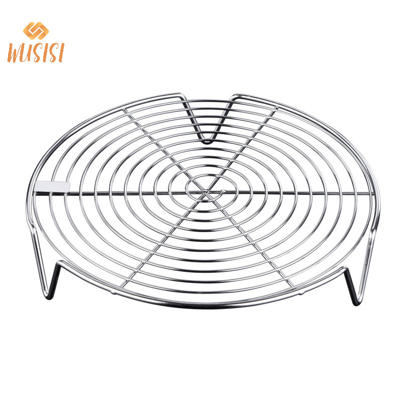 [Wusisi] 1 Khay hấp bằng thép không gỉ Bộ đồ ăn Giá đỡ nấu ăn MỚI