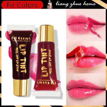 Phù Hợp Với Màu Sắc Mờ Đỏ Lột Lỏng Son Môi Thuốc Nhuộm Môi Hình Xăm Màu Chống Thấm Nước Trang Điểm Xé Kéo Môi Mặt nạ Son Bóng Lâu Dài Mỹ Phẩm