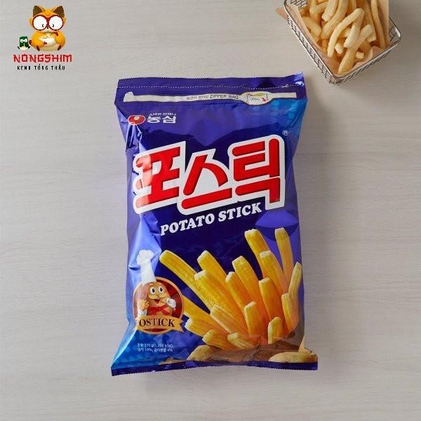(Thùng 20 Gói Bimbim Hàn Quốc) Snack Khoai Tây Que Nongshim, Bim Bim ...