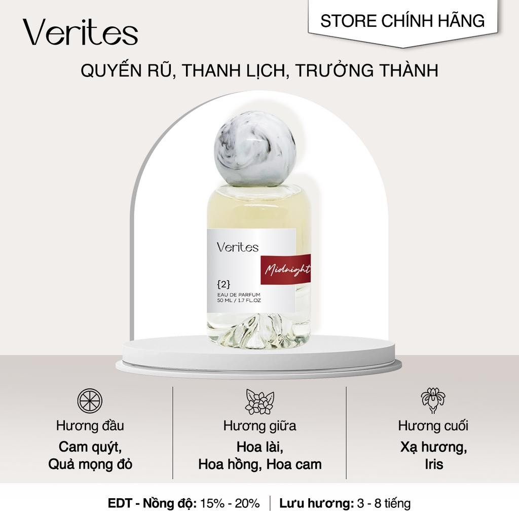 Ảnh Nước Hoa Nữ Verites Midnight Bloom Quyến rũ, Thanh Lịch, Trưởng thành 50ml 3