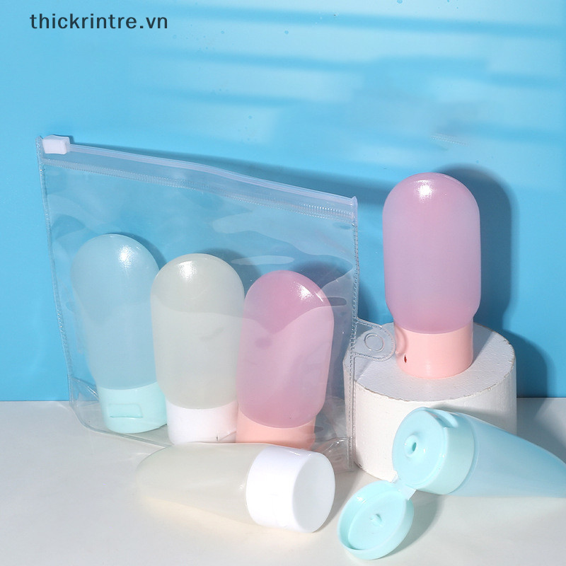 Thi 3 Cái / bộ 30ml Chai Có Thể Đổ Lại Mềm Bóp Ống Lotion Hộp Đựng Chai Rỗng Dụng Cụ Dầu Gội Du Lịch Di Động VN