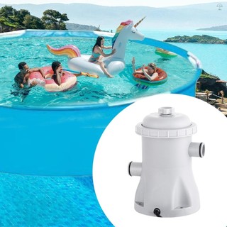 Máy bơm lọc bể bơi 330 GPH Máy bơm nước điện có 2 hộp lọc bể bơi Máy bơm bể bơi trên mặt đất Máy bơm lọc bể bơi nhỏ