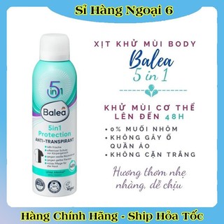 [DATE MỚI] Xịt khử mùi  và thơm cơ thể Balea Nội Địa Đức