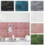 Giấy dán tường GAVESTO, Miếng dán tường gạch tự dính chống ẩm, Decal dán tường DIY chống thấm nước chống dầu