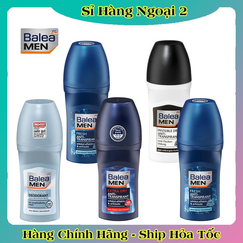 [DATE MỚI NHẤT] Lăn khử mùi cơ thể cho nam Balea Men 50ml Đức