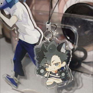 Mặt dây chuyền điện thoại DARON1 Haikyuu, Bokuto Kotarou Kuroo Tetsurou Haikyuu Dây điện thoại di động, Điện thoại Charm