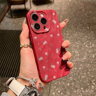 Ốp điện thoại Apple hoa nhỏ thơm hàng ngày toàn màn hình dùng cho iPhone xs xsmax xr 15 13 14 11 12 promax 7/8plus 12 14 15 15 13 11 promax Vỏ bảo vệ Apple vỏ mềm chống va đập