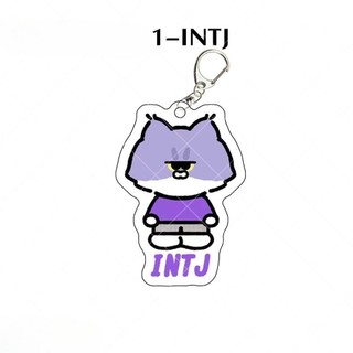 [Mặt Dây chuyền] MBTI móc khóa nhỏ dễ thương loại 16 đồ trang trí cá tính để bàn ô tô đứng thương hiệu Sáng tạo người nổi tiếng trên mạng Quà Tặng Tùy chỉnh mặt dây chuyền nhỏ BWFX