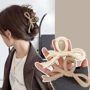 Kẹp tóc hình nơ bươm bướm AAA iLita kẹp càng cua đẹp cho nữ hottrend nhiều màu phong cách Hàn Quốc cặp búi tóc cute