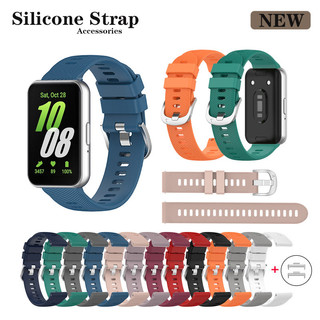 Dành cho Samsung Galaxy Fit 3 fit3 Dây đeo + Đầu nối Dây silicon thể thao