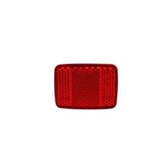 Jkdesign 1 cái/bộ Đèn hậu phản quang xe đạp, nhựa 10 kiểu, phụ kiện an toàn xe đạp trước/sau