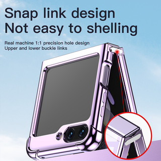 Ốp Điện Thoại Mềm Mạ Túi Khí Sang Trọng Cho Samsung Galaxy Z Flip 6 Flip 5 Flip 4 Flip 3 5G Ốp Lưng Chống Sốc Samsung Z Flip6 Flip5 Flip4 Flip3