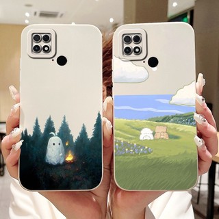 Vỏ bảo vệ ống kính Xiaomi Poco C40 PocoC40 C 40 Vỏ điện thoại silicon mềm hình gấu trúc dễ thương