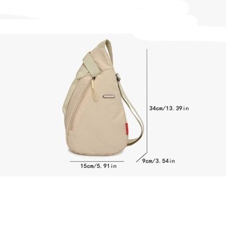 [Còn hàng] Túi đeo chéo điện thoại NOOKSTORY, Túi đeo ngực Unisex Nylon thể thao, Túi đeo vai chống nước di động hình giọt nước