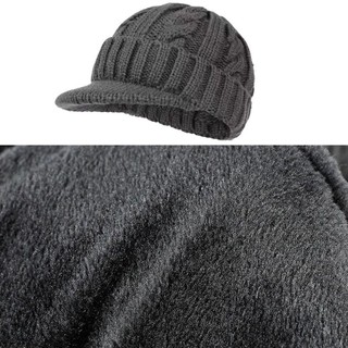 Mũ dệt kim nam Earflap thu đông, phù hợp đi xe đạp và trượt tuyết