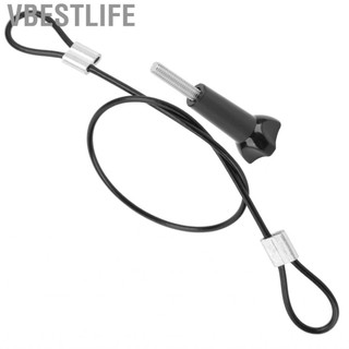 VBESTLIFE Dây buộc chống mất camera Dây đeo cổ tay bằng thép không gỉ 30cm