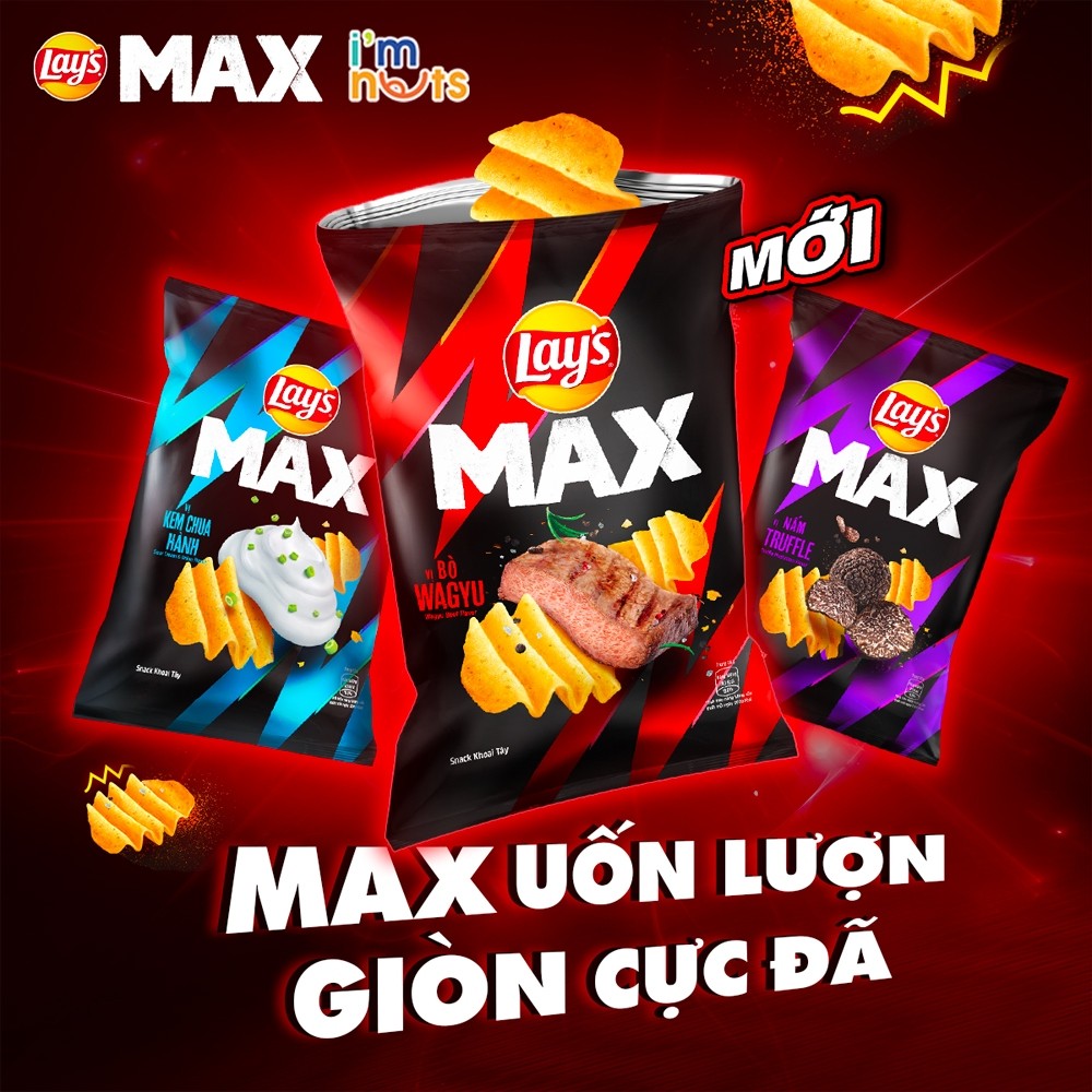 Snack Khoai tây Lays đủ vị gói nhỏ 3x gram Date xa Đảm bảo chất lượng
