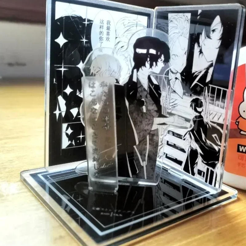 Bungo Stray Dogs Acrylic Để Bàn Trang Trí - Quà Tặng Hình Anime 10cm Cho Bạn Bè