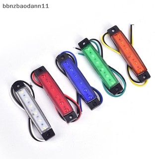 [Bbnzdd] 1PC 12V 6LEDS Đèn báo bên xe tải Đèn Led thấp Đèn xe kéo phía sau BVAH