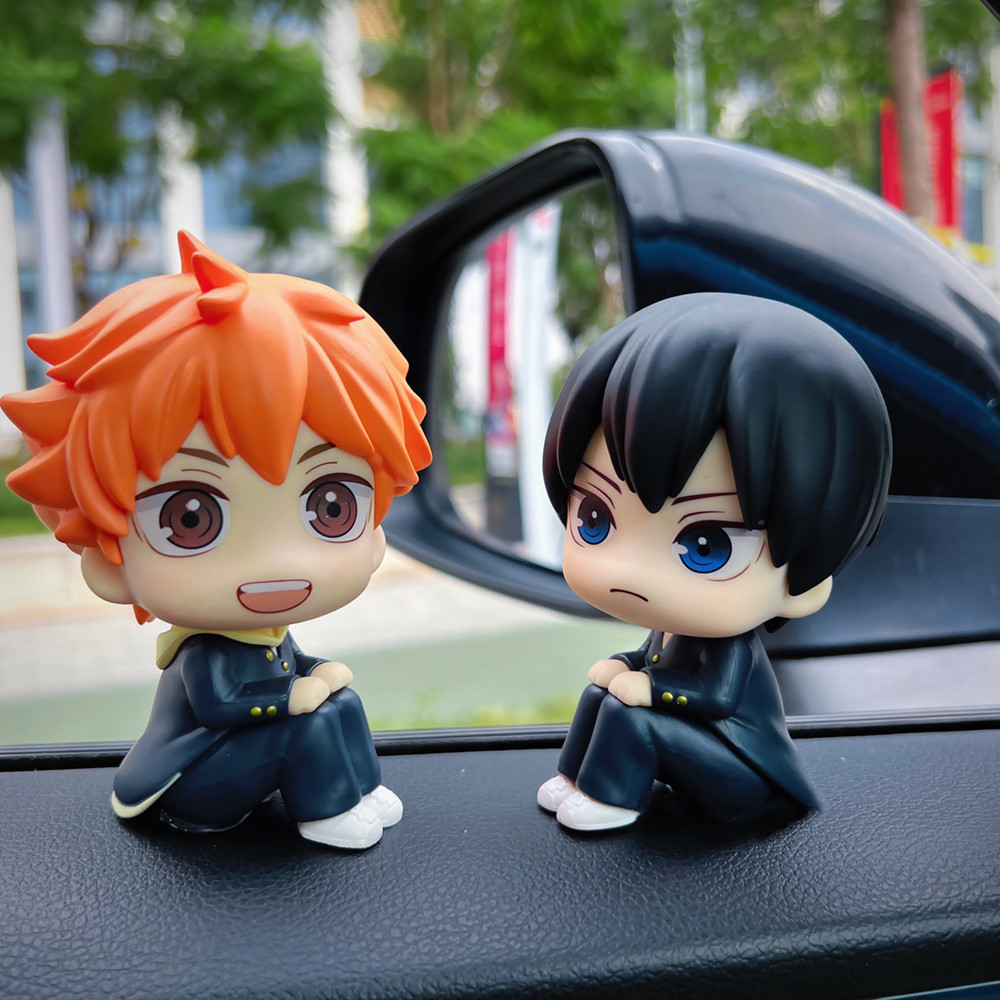Anime Haikyuu Nhân Vật Hành Động Hinata Shoyo Tobio Kageyama PVC Đồ Chơi Hình Oikawa Tooru Kozume Kenma Bộ Sưu Tập Tượng Mô Hình Trang Trí Búp Bê